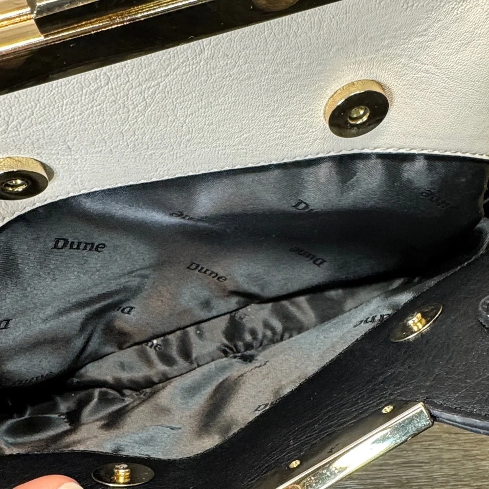 Done London Black and Tan Satchel